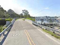 Picture of existing Shore Drive bridge