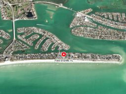 Aerial image of Pass-a-Grill Beach